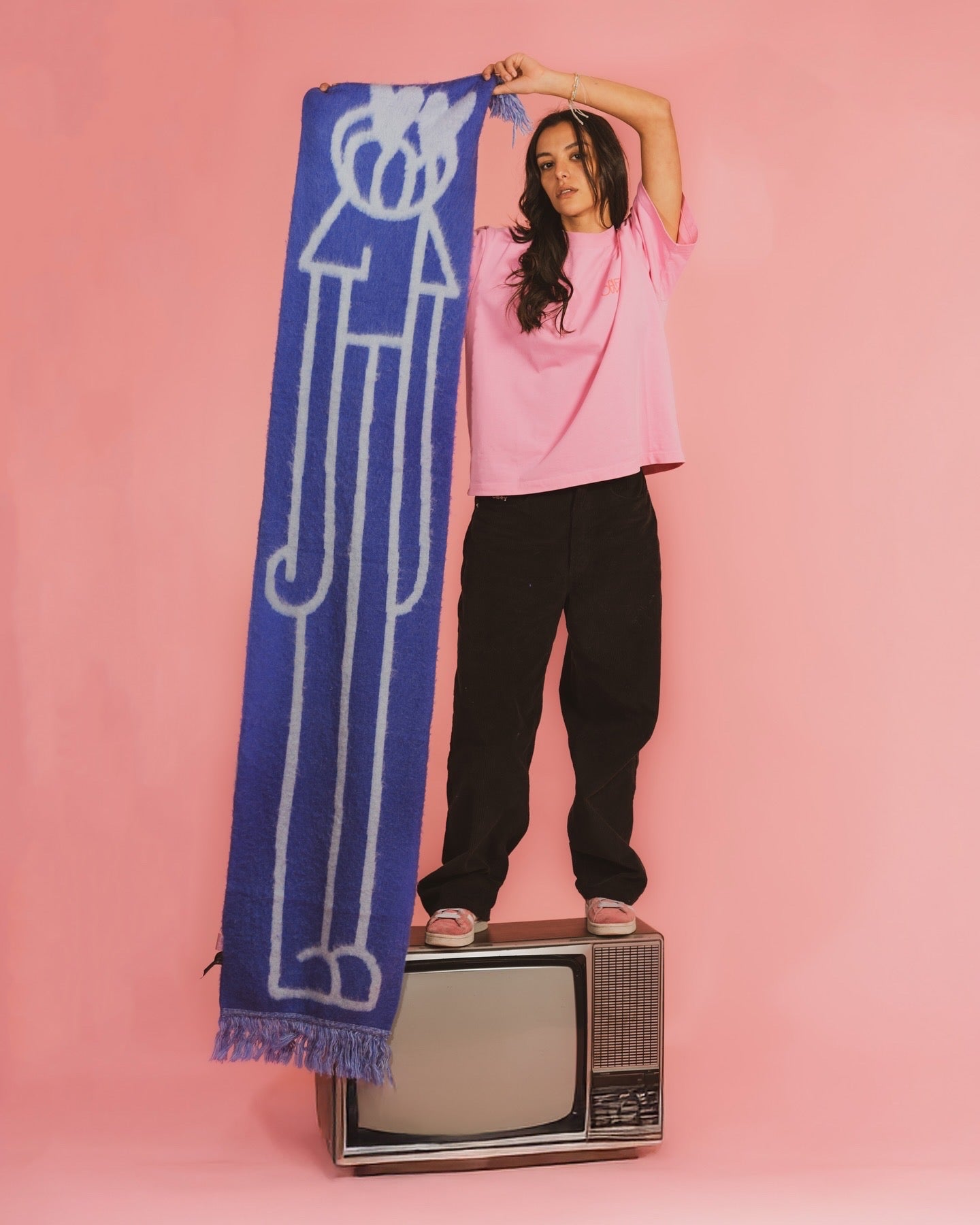 ECHARPE VERY___LONG MAC. - DÉPLIÉE