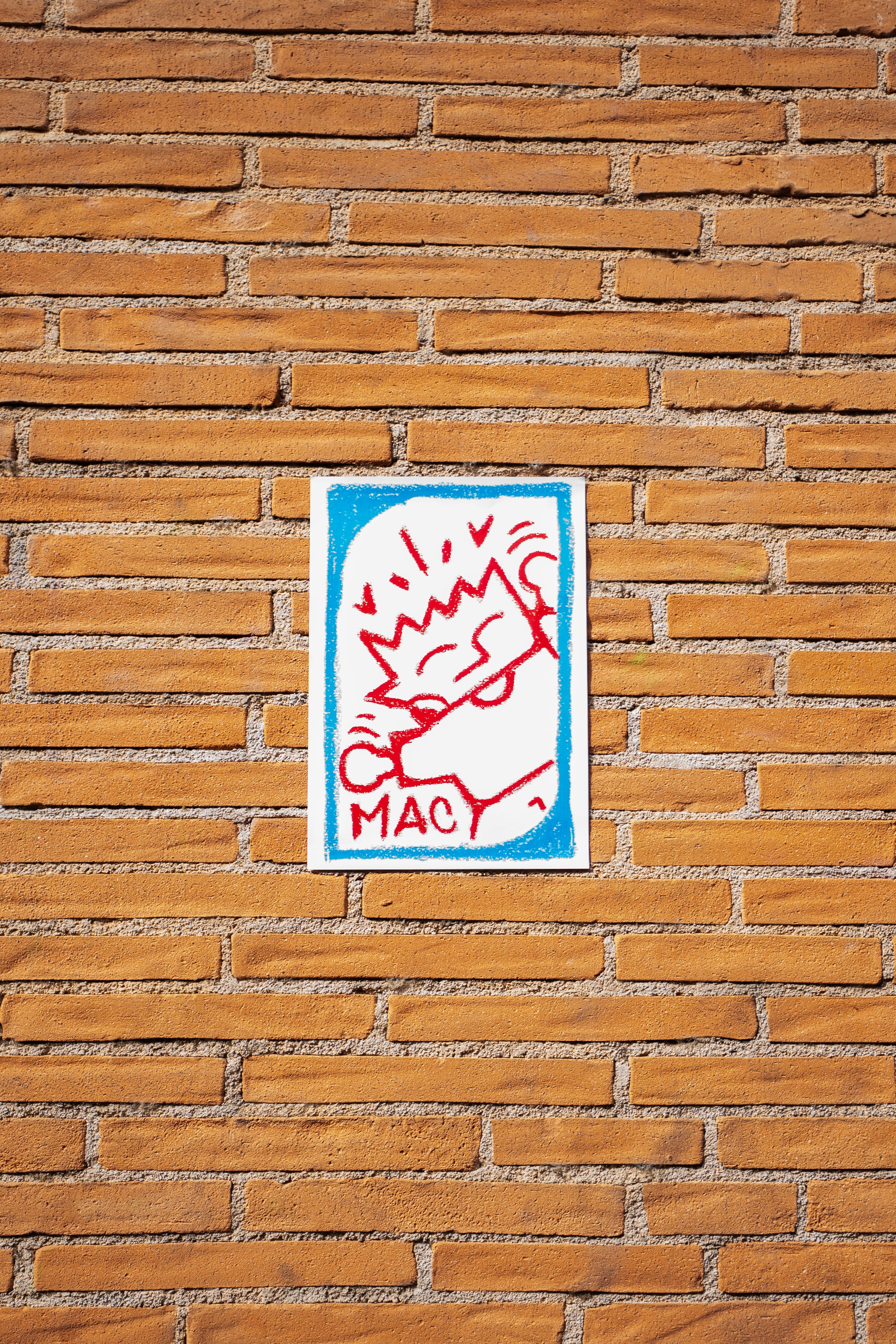 PRINT - "JUST HAPPY MAC"